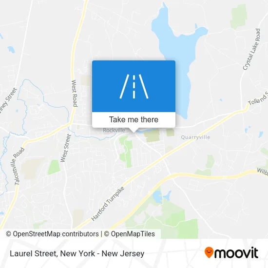 Laurel Street map