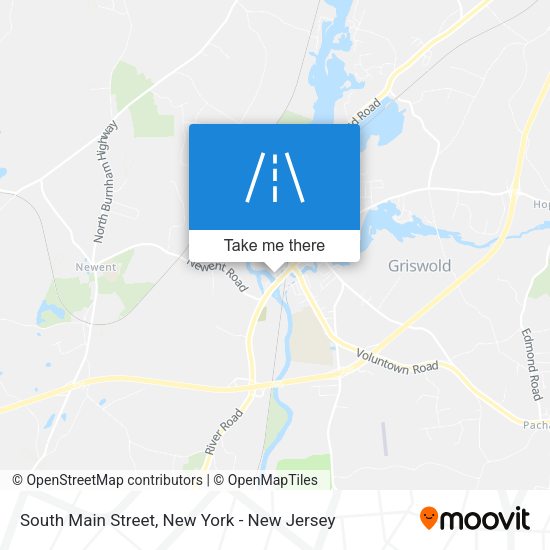 Mapa de South Main Street