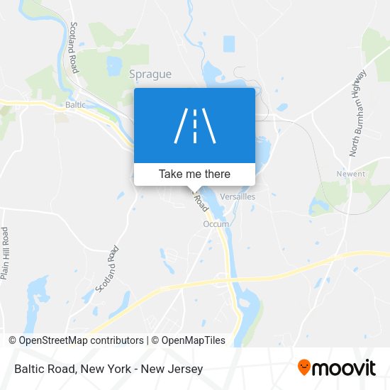 Mapa de Baltic Road