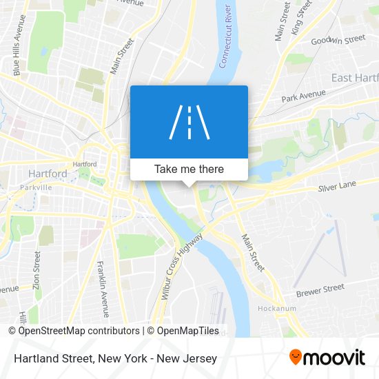 Mapa de Hartland Street