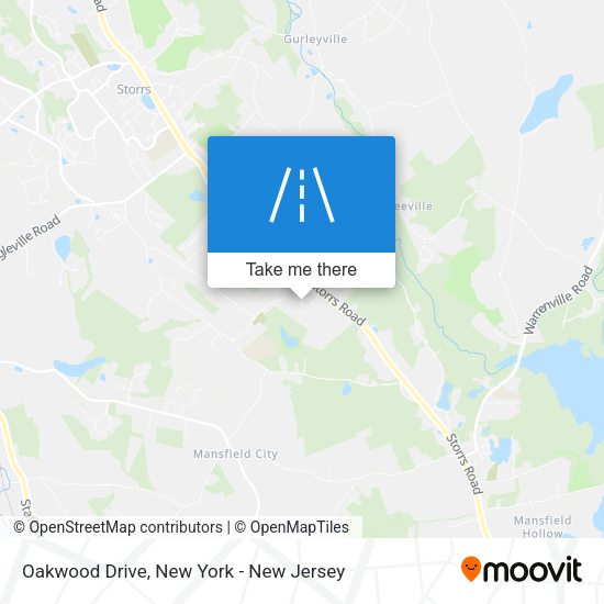 Mapa de Oakwood Drive