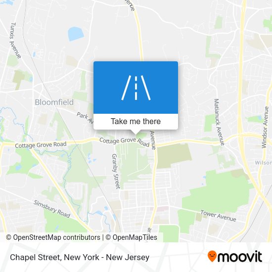 Mapa de Chapel Street