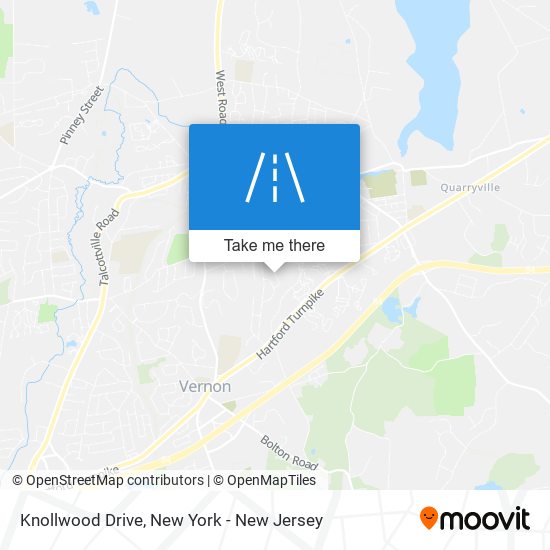 Knollwood Drive map