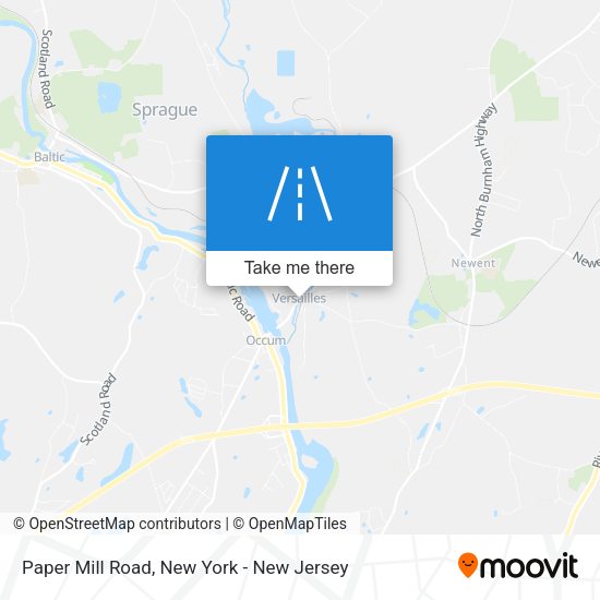 Mapa de Paper Mill Road