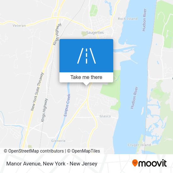Mapa de Manor Avenue