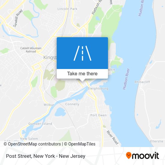 Mapa de Post Street