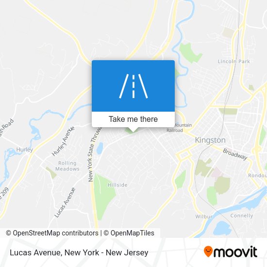 Mapa de Lucas Avenue