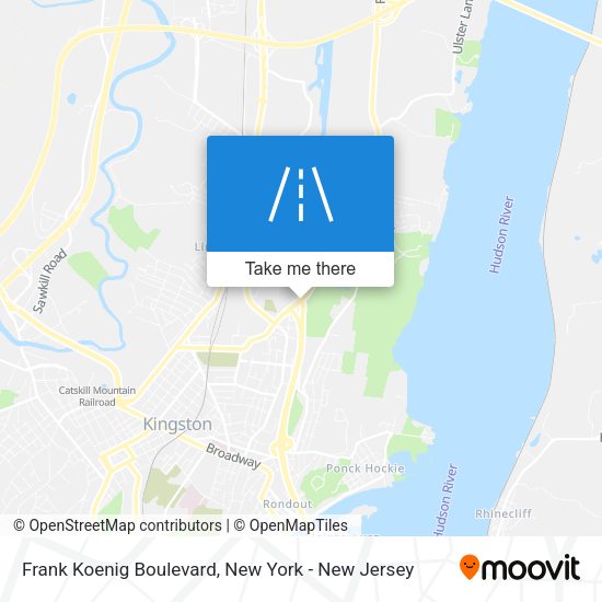 Frank Koenig Boulevard map