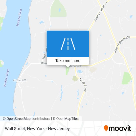 Mapa de Wall Street
