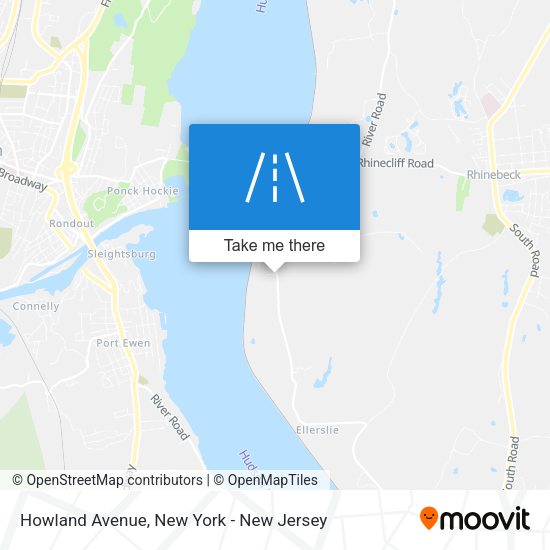 Mapa de Howland Avenue