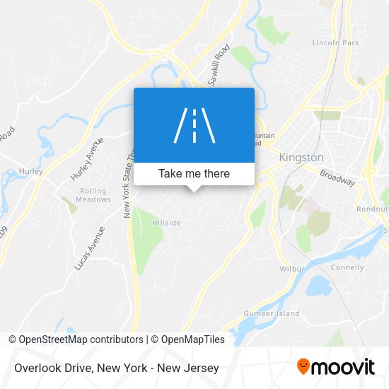 Mapa de Overlook Drive