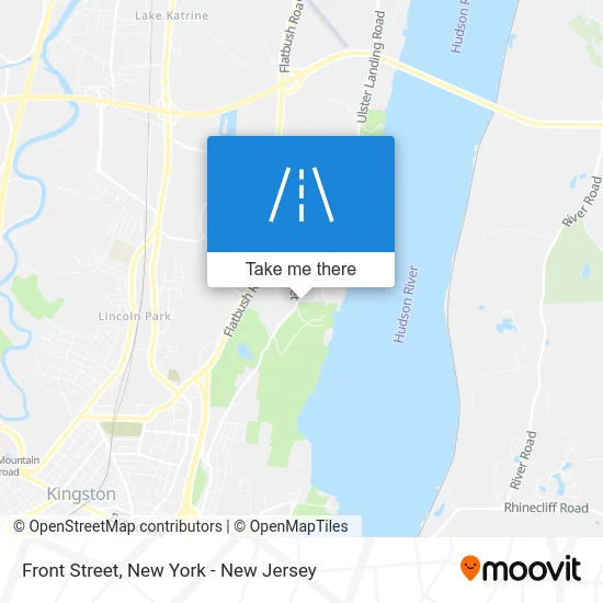 Front Street map