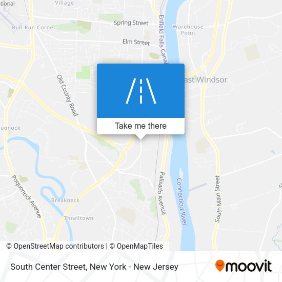 Mapa de South Center Street