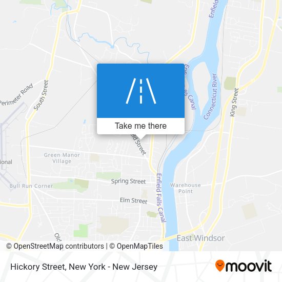 Mapa de Hickory Street