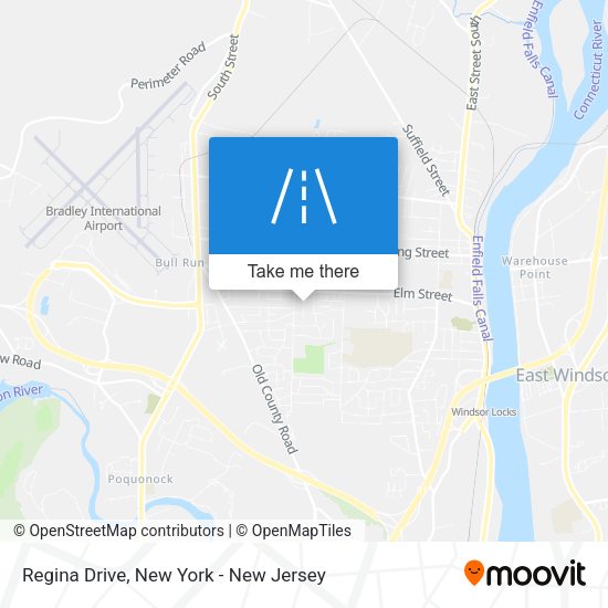 Mapa de Regina Drive