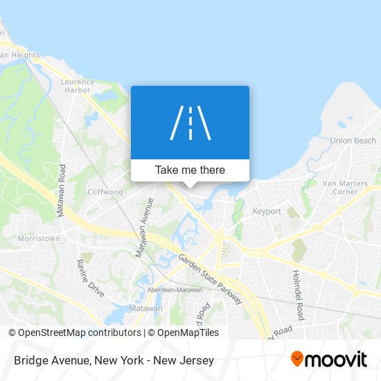 Mapa de Bridge Avenue