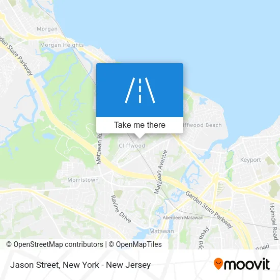 Jason Street map
