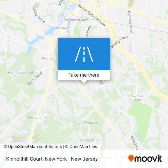 Mapa de Kinnollhill Court