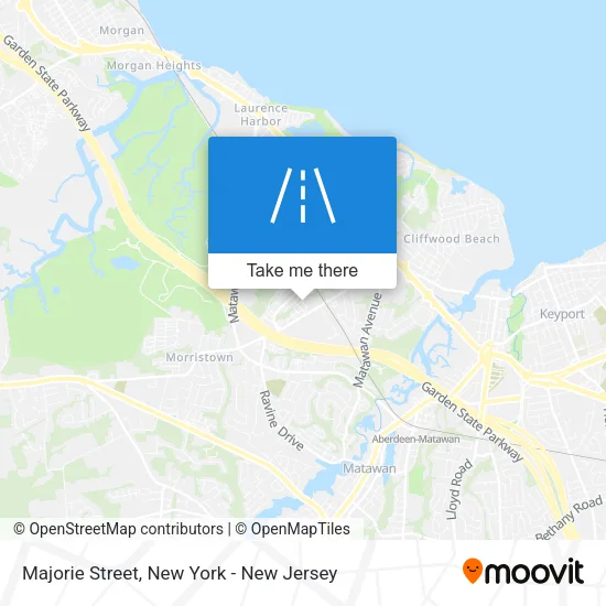 Majorie Street map