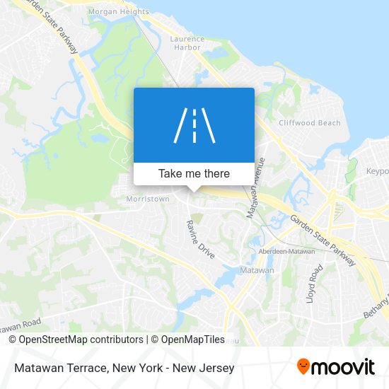 Matawan Terrace map