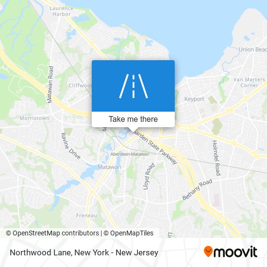 Mapa de Northwood Lane