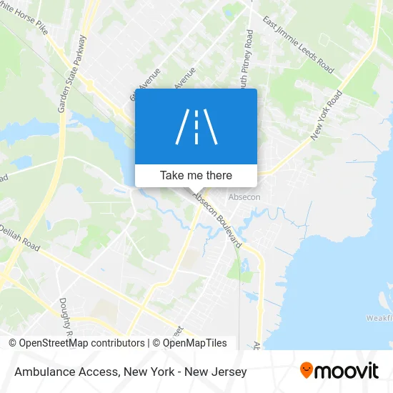 Ambulance Access map