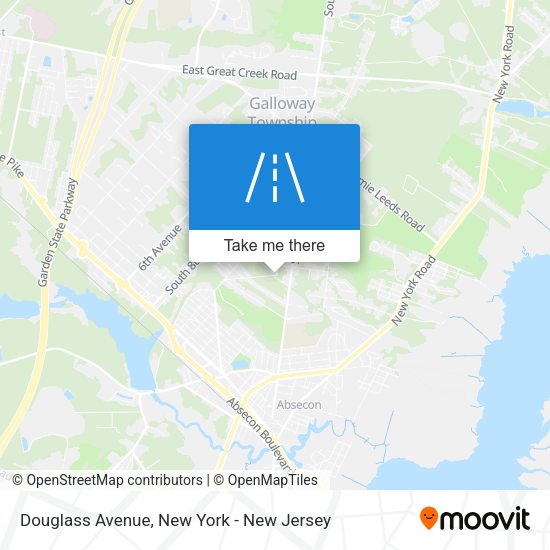 Mapa de Douglass Avenue