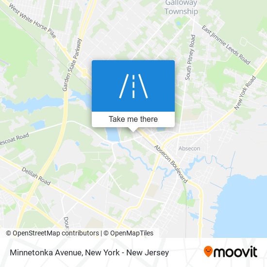 Minnetonka Avenue map