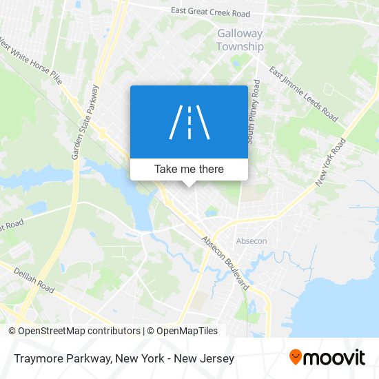 Mapa de Traymore Parkway