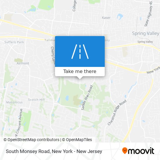 South Monsey Road map