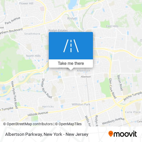 Albertson Parkway map