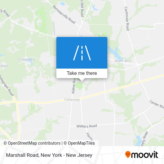 Mapa de Marshall Road