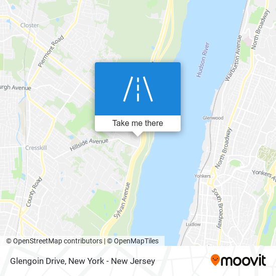 Glengoin Drive map