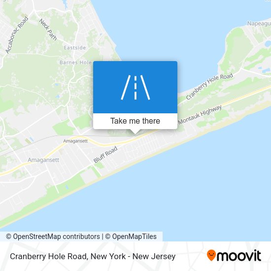 Mapa de Cranberry Hole Road