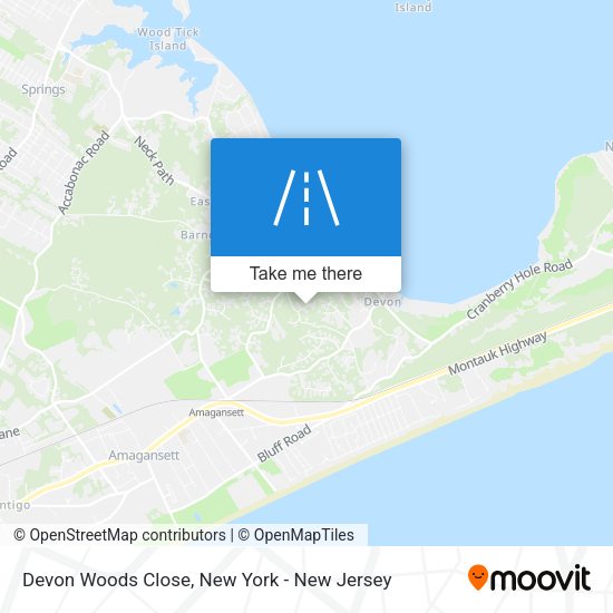 Mapa de Devon Woods Close