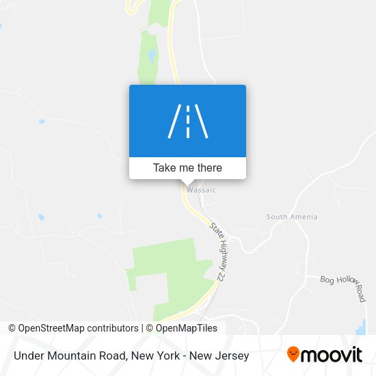 Mapa de Under Mountain Road