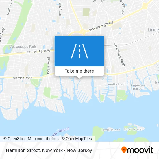 Hamilton Street map