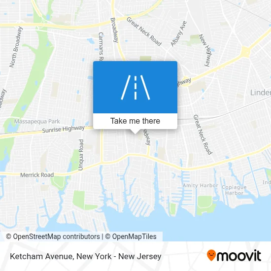 Ketcham Avenue map