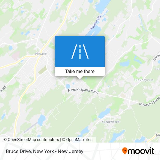 Bruce Drive map