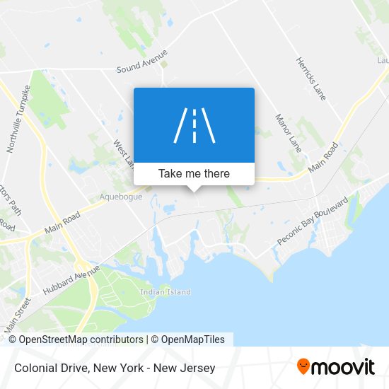 Mapa de Colonial Drive