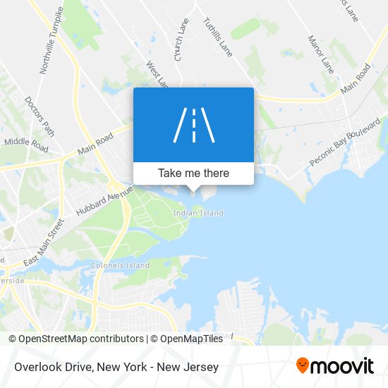 Mapa de Overlook Drive