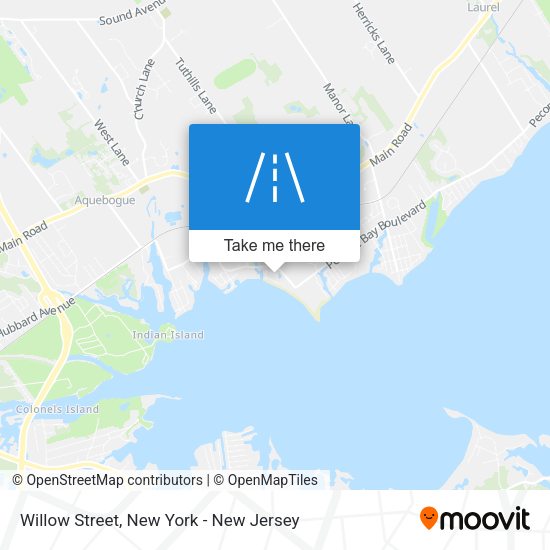Mapa de Willow Street
