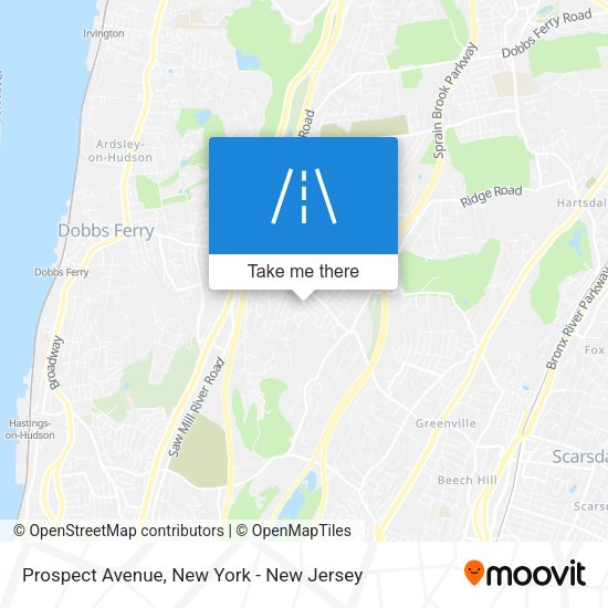 Mapa de Prospect Avenue