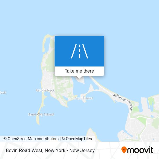 Mapa de Bevin Road West