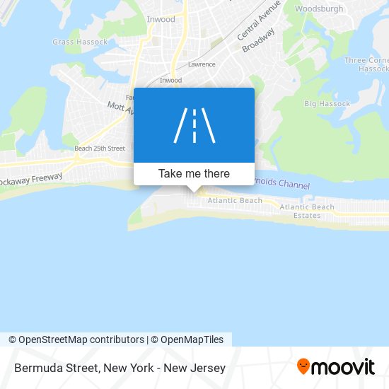 Bermuda Street map