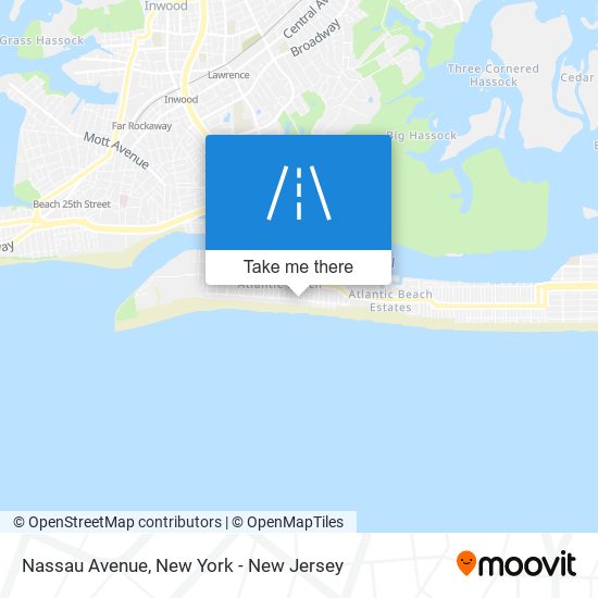 Nassau Avenue map