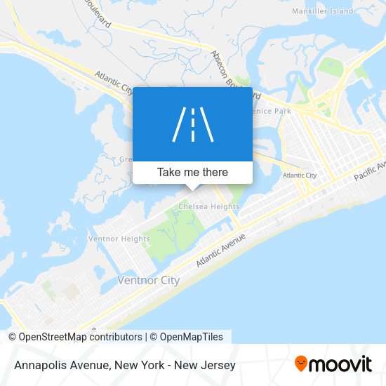 Mapa de Annapolis Avenue