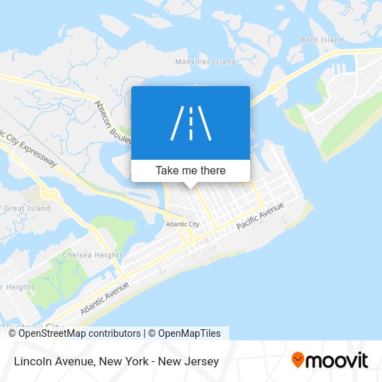 Mapa de Lincoln Avenue