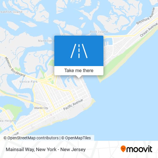 Mainsail Way map