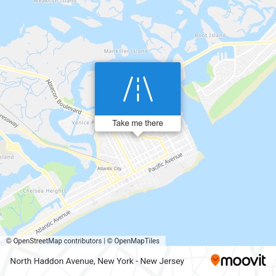 Mapa de North Haddon Avenue